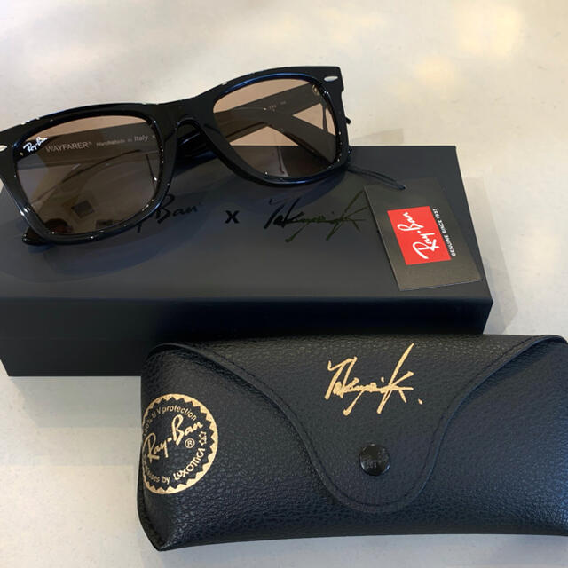 Ray-Ban(レイバン)の新品未使用　レイバン　限定品　サングラス　木村拓哉　ウェイファーラー　完備品 メンズのファッション小物(サングラス/メガネ)の商品写真