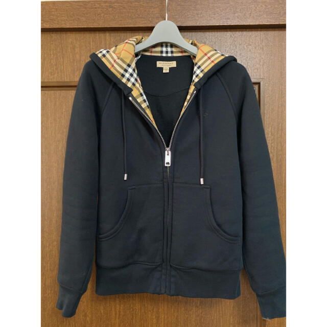 独特な BURBERRY ブラック パーカー バーバリー - パーカー - www