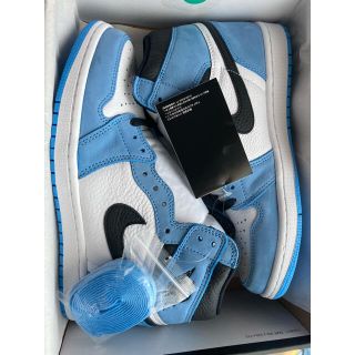 ナイキ(NIKE)のNIKE AIRJORDAN1 University Blue(スニーカー)