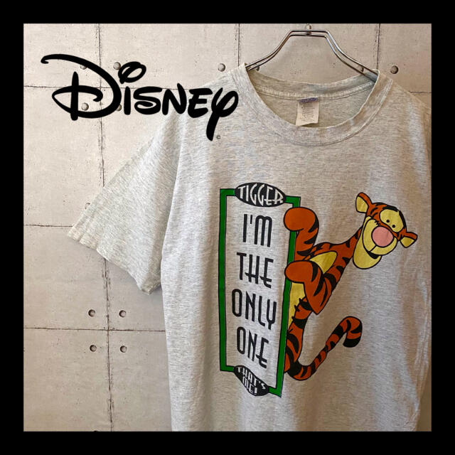 【ギフト】 - Disney 90‘s ディズニー　tシャツ  Tigger Pooh Disney OLD Tシャツ+カットソー(半袖+袖なし)