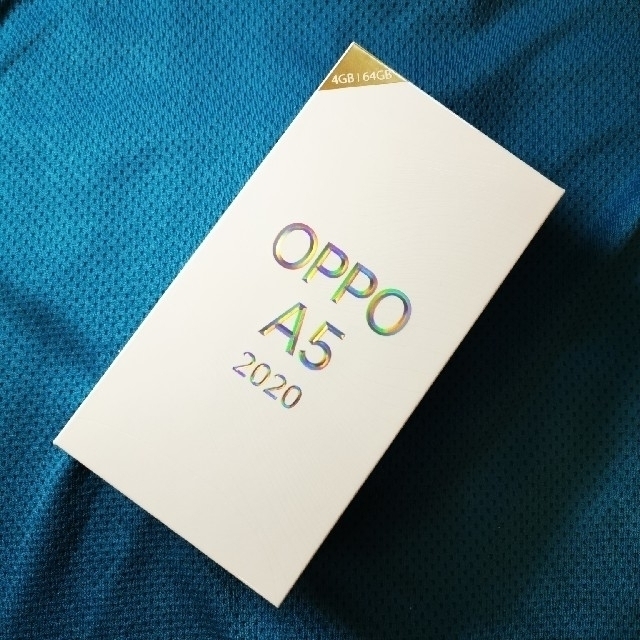 OPPO A5 2020 新品未開封　ブルー