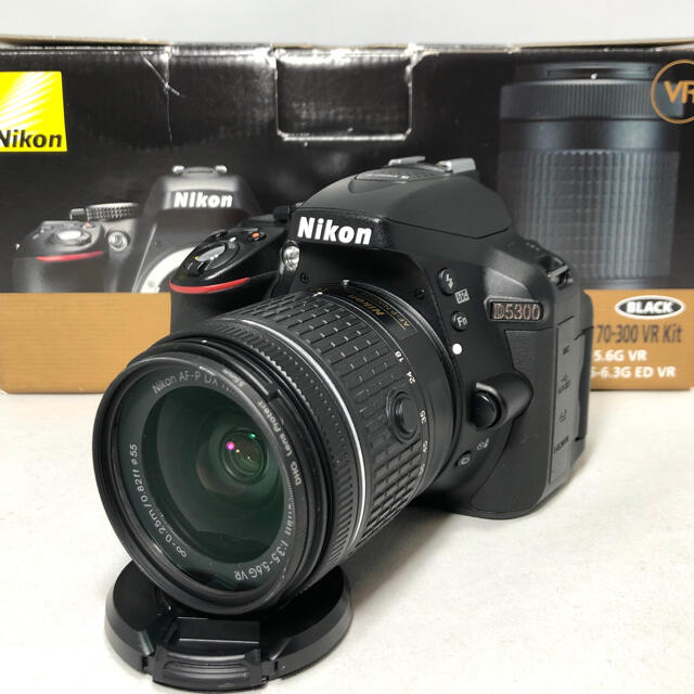 Nikon D5300 18-55 AF-P18-55KIT 7485ショットデジタル一眼