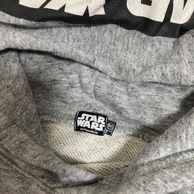 STAR WARS パーカー　100 1枚 キッズ/ベビー/マタニティのキッズ服男の子用(90cm~)(Tシャツ/カットソー)の商品写真