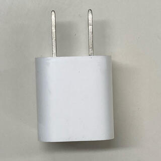 アップル(Apple)のiPhone 純正 ACアダプタ　USBコンセント(バッテリー/充電器)