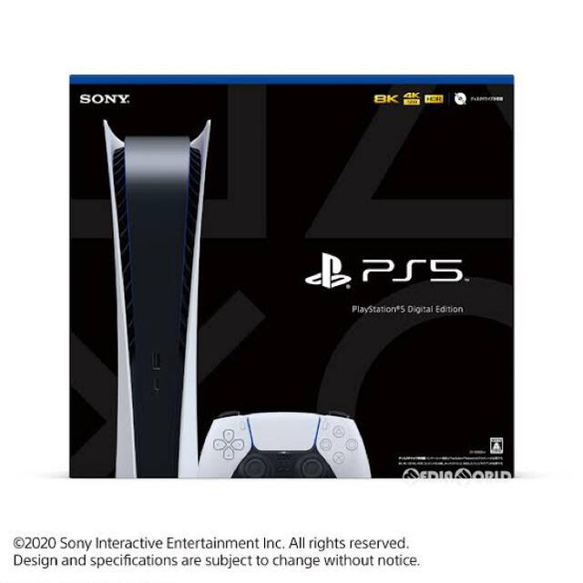 PlayStation - 「プレイステーション5 デジタルエディション」 CFI-1000B01 PS5