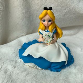 フシギノクニノアリス(ふしぎの国のアリス)のCrystalux Disney ディズニー　フィギュア　アリス(キャラクターグッズ)