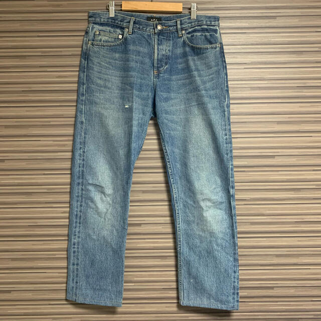 A.P.C. ニュースタンダード　赤耳　色落ち