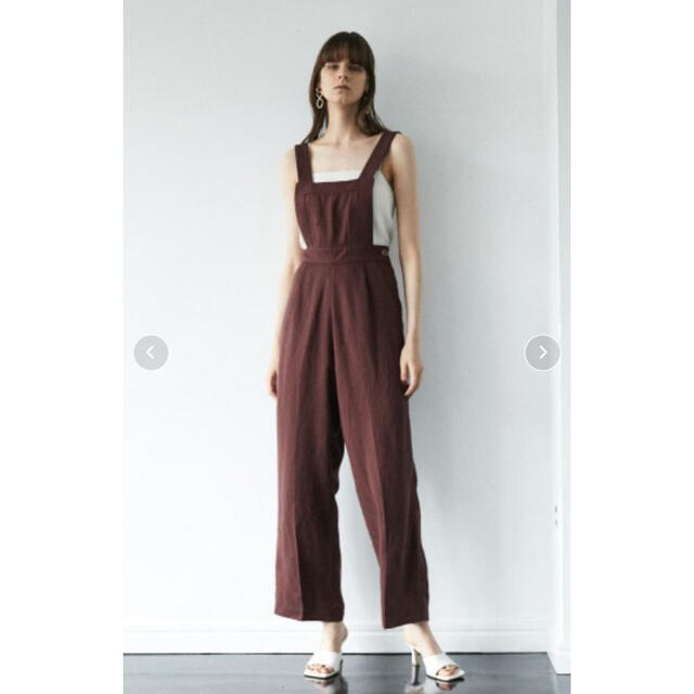 moussy LINEN BLEND OVERALLS