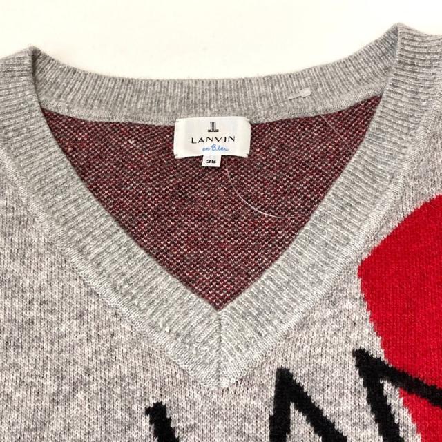 LANVIN en Bleu - ランバンオンブルー 長袖セーター 38 M -の通販 by