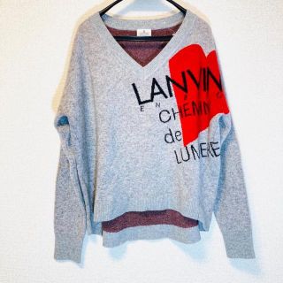 ランバンオンブルー(LANVIN en Bleu)のランバンオンブルー 長袖セーター 38 M -(ニット/セーター)