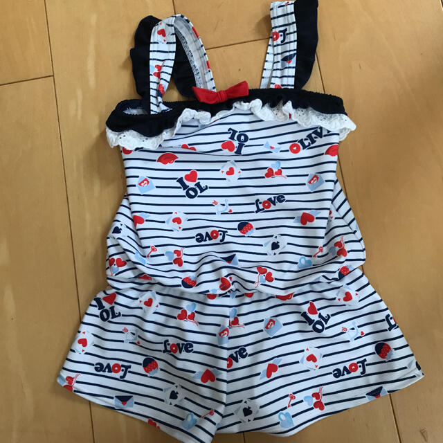 OLIVEdesOLIVE(オリーブデオリーブ)の水着 女の子　100センチ キッズ/ベビー/マタニティのキッズ服女の子用(90cm~)(水着)の商品写真