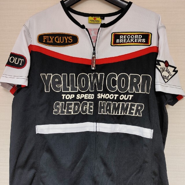 YeLLOW CORN(イエローコーン)のYELLOW CORN ファスナーTシャツ メンズのジャケット/アウター(ライダースジャケット)の商品写真