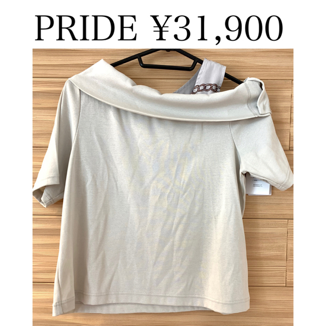 に値下げ! PRIDE トップス ベージュ - 通販 - houtbay-hideaway.com