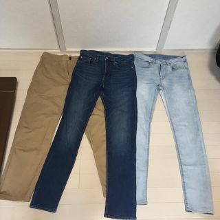 ジーユー(GU)のデニム　ジャケット　ユニクロ　ジーユー　UNIQLO GU  ナイキ　アディダス(デニム/ジーンズ)