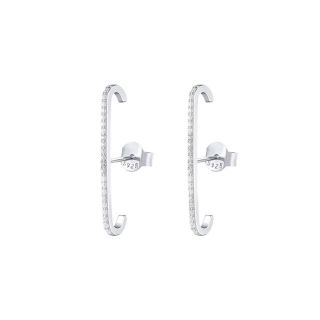 アーカー(AHKAH)のstraight ear cuff earrings /silver /#204(ピアス)