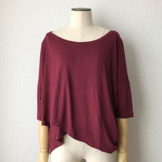 ザラ(ZARA)のZARA ドルマンレーヨントップス(カットソー(長袖/七分))