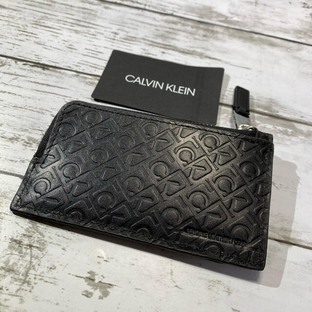 送料込み!新品未使用品^_^カルバンクライン財布 パスケース