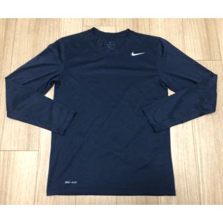 ナイキ(NIKE)のジンジン様専用 NIKE ナイキ ロンT 長袖 シャツ ネイビー S 紺(Tシャツ/カットソー(七分/長袖))