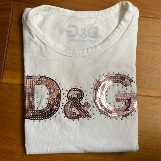 DOLCE&GABBANA(ドルチェアンドガッバーナ)の値下げドルチェアンドガッバーナ Tシャツ スパンコール レディースのトップス(Tシャツ(半袖/袖なし))の商品写真