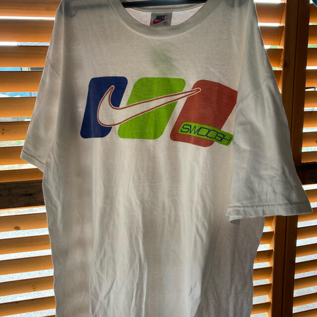 90s nike swoosh TシャツTシャツ/カットソー(半袖/袖なし)