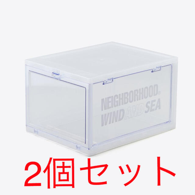 neighborhood 原宿 スニーカーボックス 2個セット-