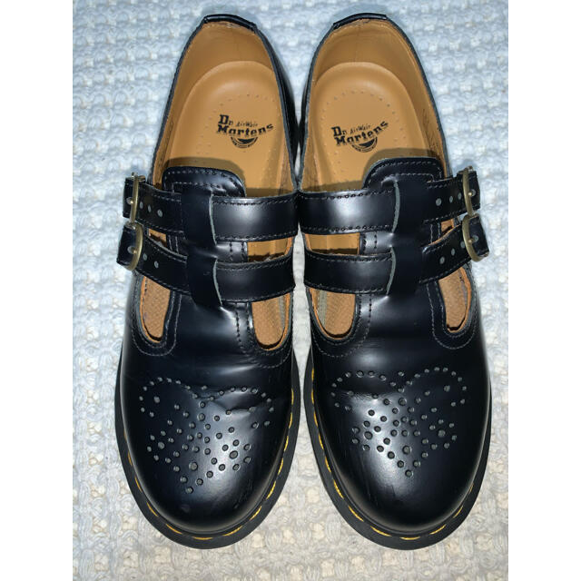 天然皮革底材Dr.Martens メリージェーン コア UK5 ／24㎝