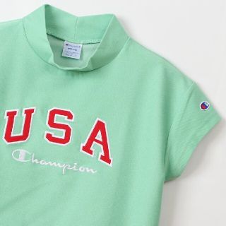 チャンピオン(Champion)の新品 L champion golf mockneck shirt green(ウエア)