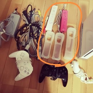 ウィー(Wii)のWiiリモコン　２個セット(その他)