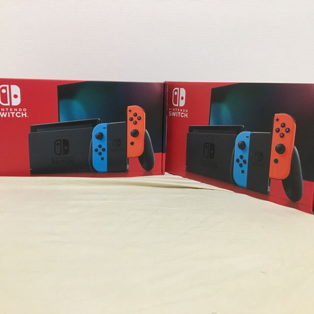 「Nintendo Switch JOY-CON(L) ネオンブルー/(R)