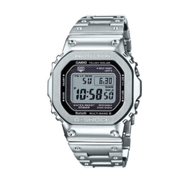 【新品未使用】フルメタル G-SHOCK シルバーGMW-B5000D-1JF