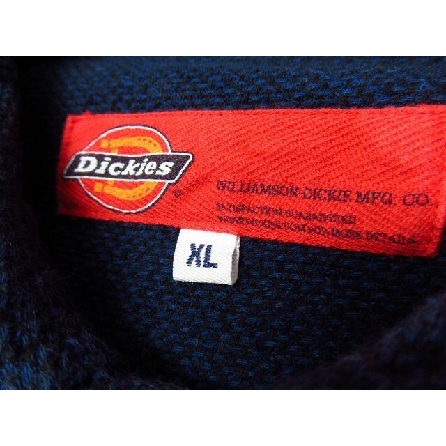 Dickies(ディッキーズ)のDickies ディッキーズ ロゴ 刺繍 インディゴ染め ワーク シャツ XL メンズのトップス(シャツ)の商品写真