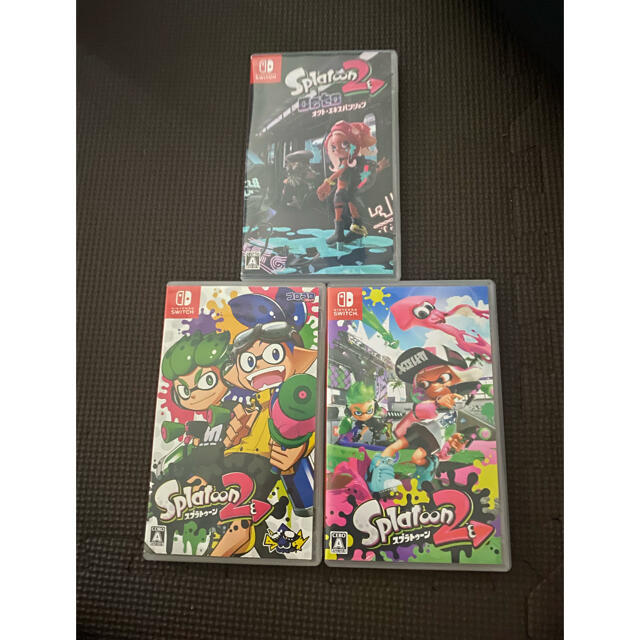 switch スプラトゥーンソフト＆ケース３個＆amiibo３個　まとめ売り⭐︎ 2