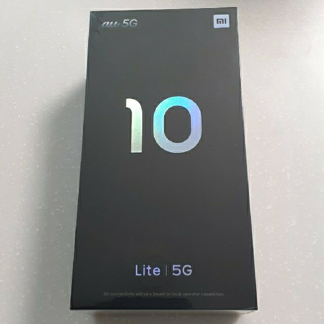 au XIG01 Xiaomi Mi10 Lite 5G ドリームホワイト