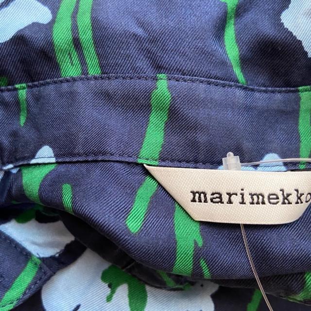 marimekko(マリメッコ)のマリメッコ 長袖シャツブラウス サイズ34 S レディースのトップス(シャツ/ブラウス(長袖/七分))の商品写真