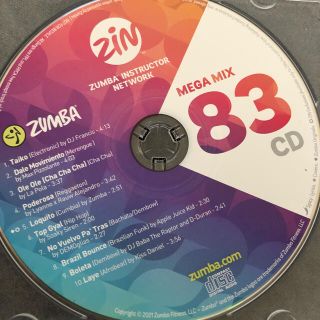 ズンバ(Zumba)のズンバCDメガミックス83(クラブ/ダンス)