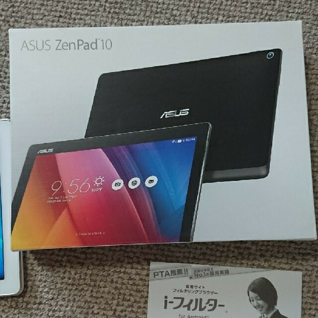 ASUS(エイスース)のASUS Zenpad 10 Z300C ホワイト スマホ/家電/カメラのPC/タブレット(タブレット)の商品写真