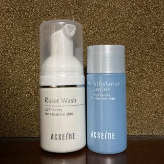 アクセーヌ(ACSEINE)のアクセーヌ リセットウォッシュ25ml&モイストバランスローション30ml(サンプル/トライアルキット)