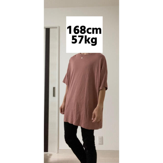HARE(ハレ)のHARE ビックシルエット　Tシャツ　ピンク メンズのトップス(Tシャツ/カットソー(半袖/袖なし))の商品写真