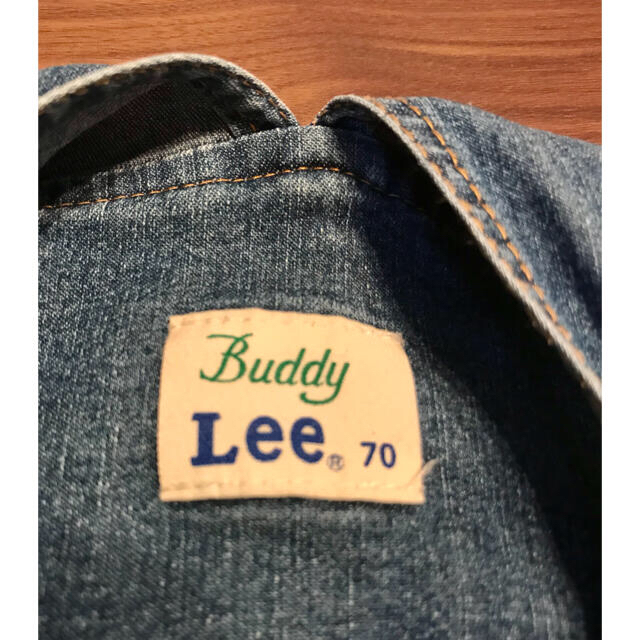 Buddy Lee(バディーリー)のBuddy Lee デニム ジャンパースカート キッズ/ベビー/マタニティのベビー服(~85cm)(スカート)の商品写真