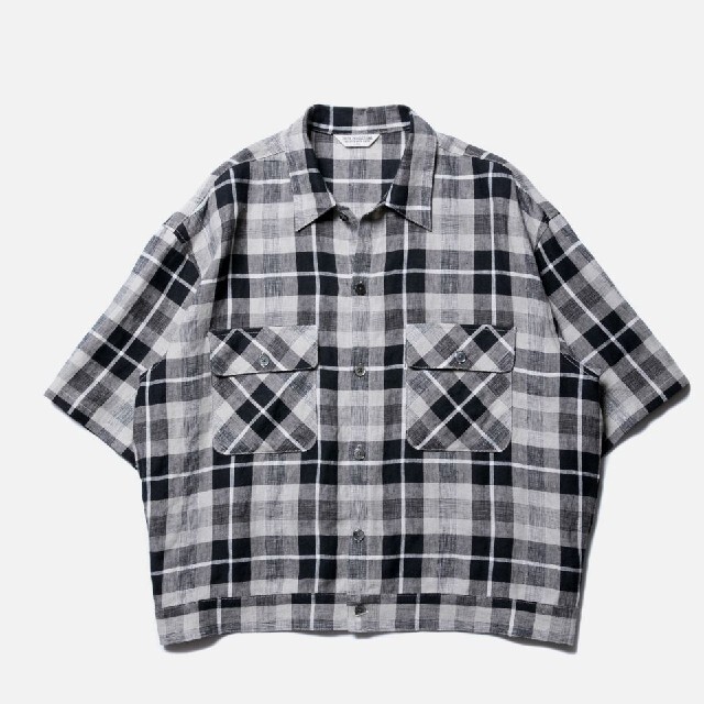 COOTIE(クーティー)のCOOTIE Linen Check Work S/S Shirt メンズのトップス(シャツ)の商品写真