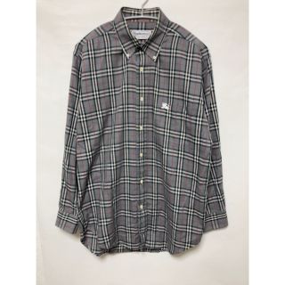 バーバリー(BURBERRY)のバーバリー BURBERRY London チェックシャツ サイズM イギリス製(シャツ)