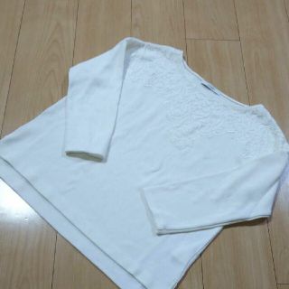 アナイ(ANAYI)の（専用です）ANAYI レース付きプルオーバー(カットソー(長袖/七分))