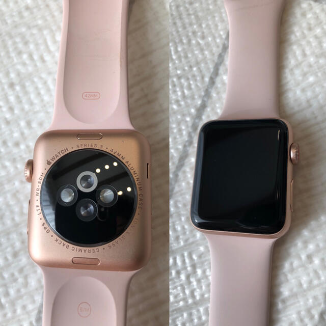 Apple Watch - Applewatch series3 42mm GPS+Cellularの通販 by イガちゃんR｜アップルウォッチならラクマ 在庫低価