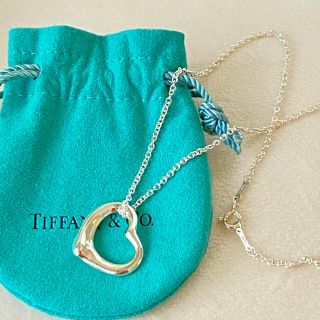 ティファニー(Tiffany & Co.)のティファニー　オープンハートネックレス(ネックレス)