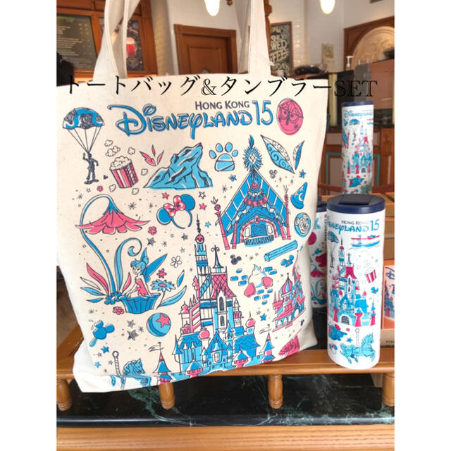 大勧め 香港ディズニー⭐スターバックスコラボトートバッグ ドリンク