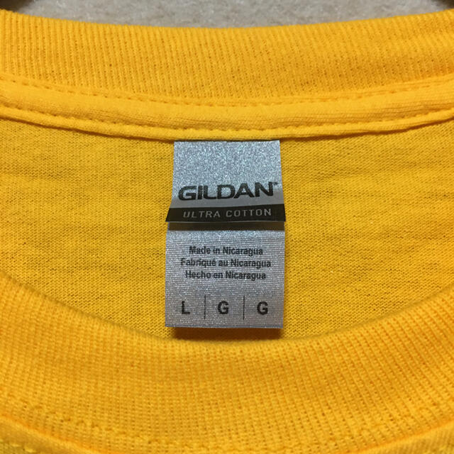 GILDAN(ギルタン)の新品 GILDAN ギルダン 長袖ロンT ゴールド 黄色 L メンズのトップス(Tシャツ/カットソー(七分/長袖))の商品写真