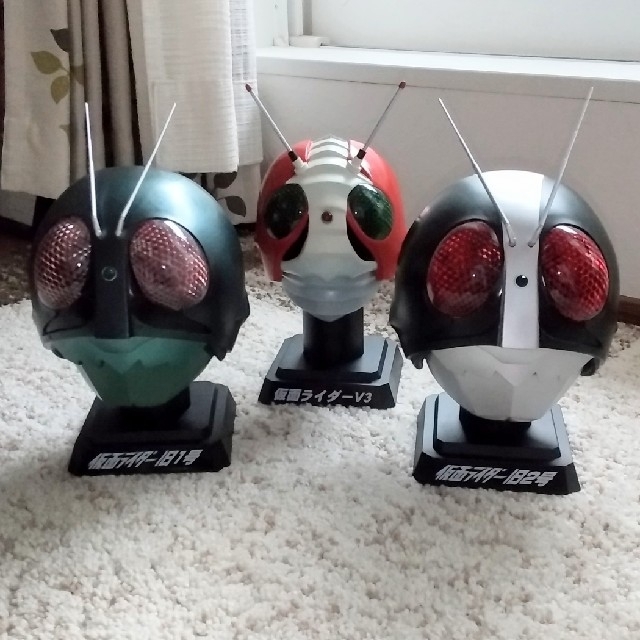 激安ブランド 仮面ライダー旧1号 旧2号 V3マスクディスプレイ 未使用 Sinarlampung Co 激安ブランド 仮面ライダー旧1号 旧2号 V3マスクディスプレイ 未使用 Sinarlampung Co