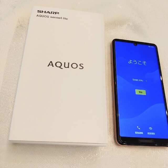 AQUOS sense4 lite 本体スマホ/家電/カメラ