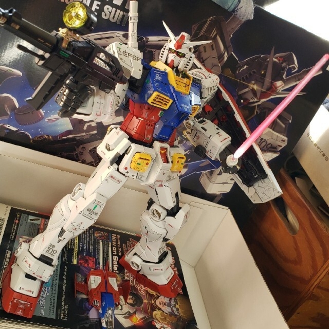 完成品 PG ガンダム UNLEASHED アンリーシュド RX-78 バンダイ