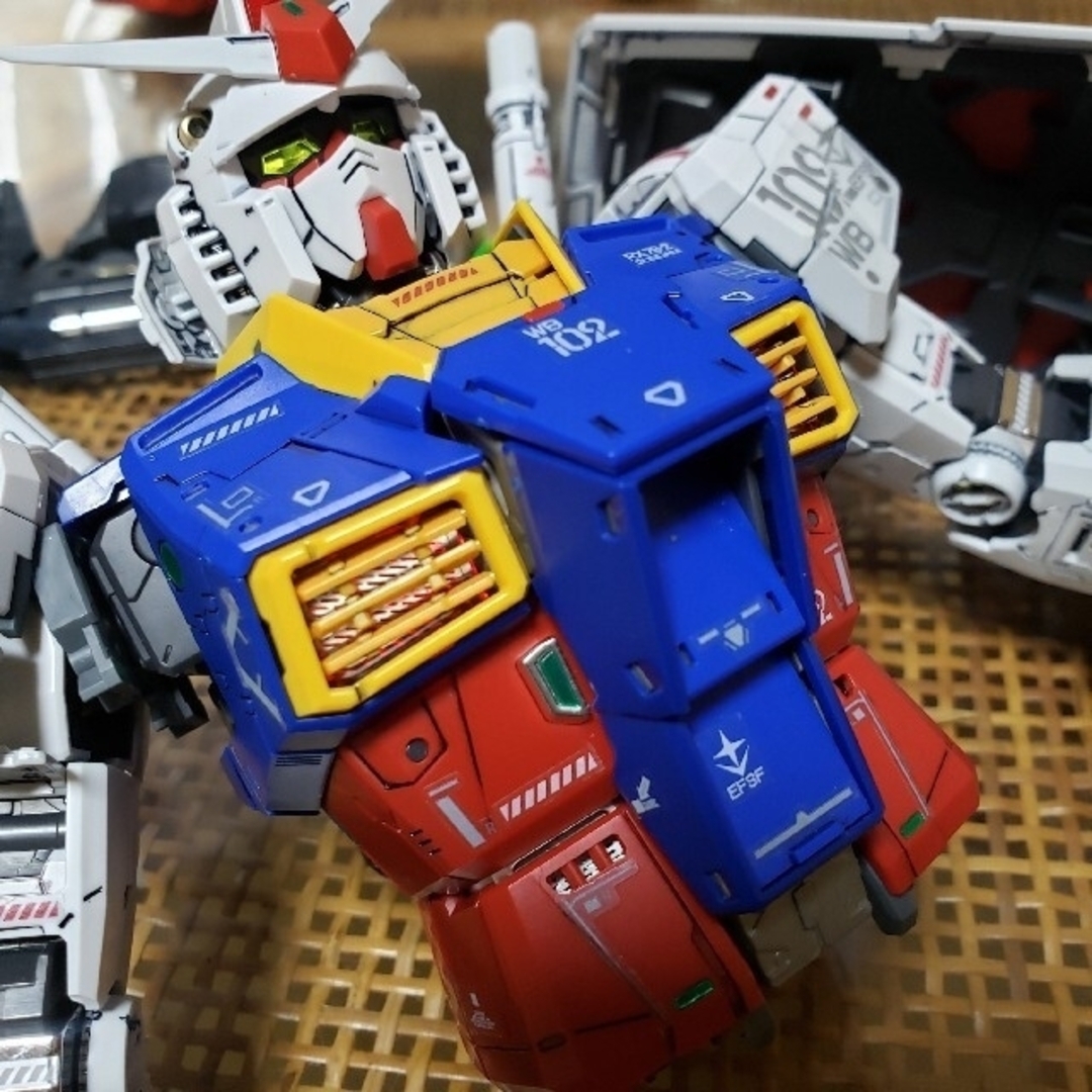 BANDAI - 完成品 PG ガンダム UNLEASHED アンリーシュド RX-78